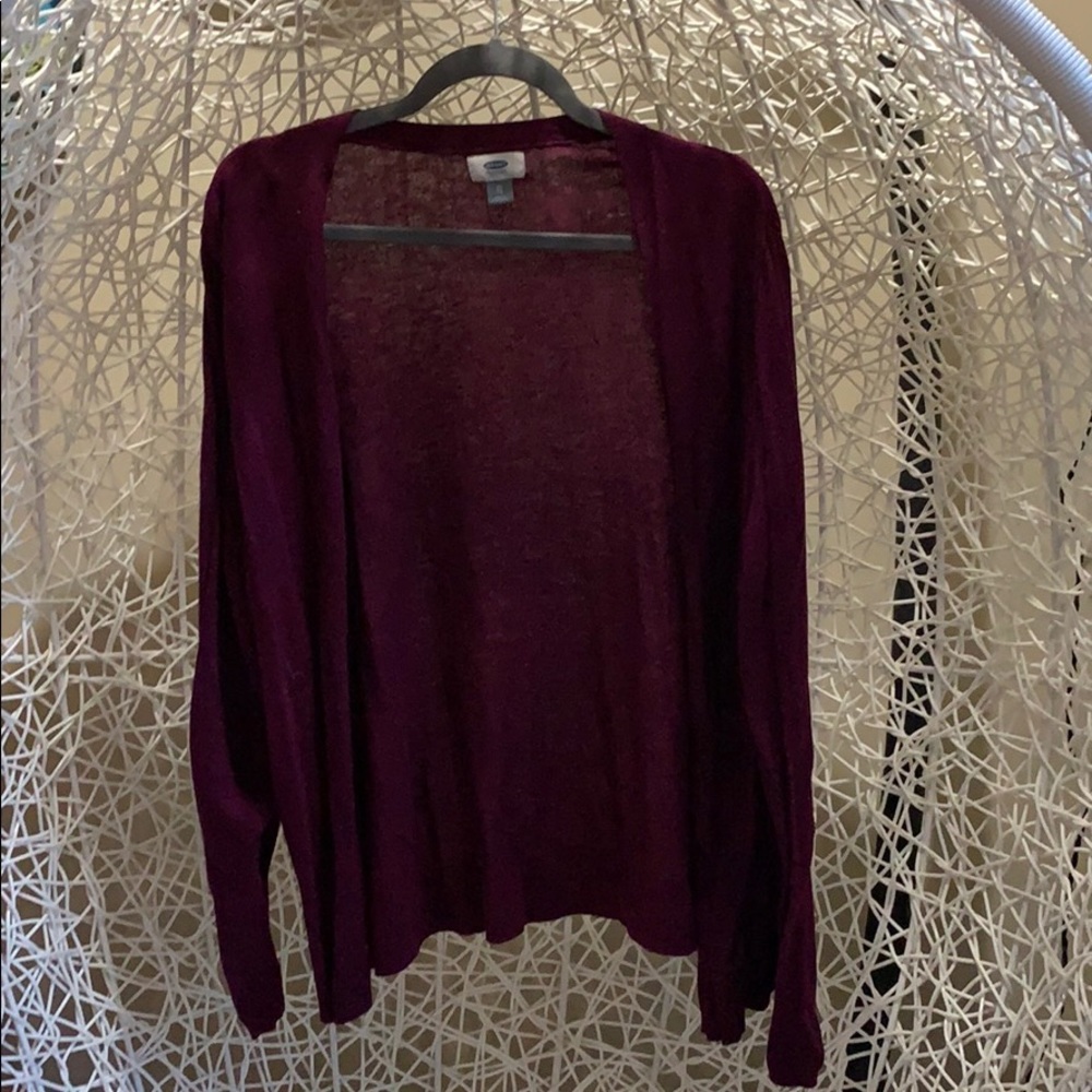 Purple Old Navy Cardigan